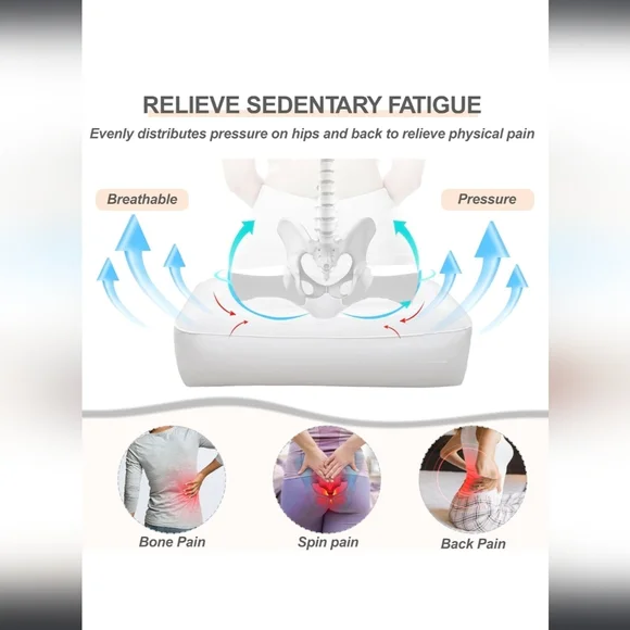 NEW Set of 4 Light Gray Chair Cushions (Factory Sealed) - Picture 2 of 3